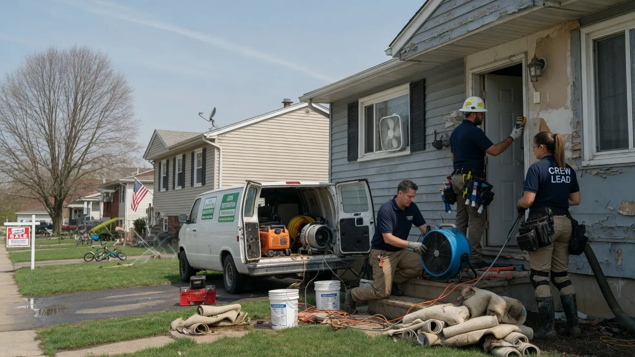 Flood Cleanup in Chickamauga, GA near me